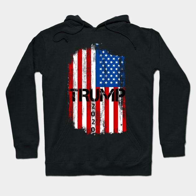 Trump 2020 Re-elected Hoodie by Mustafata996